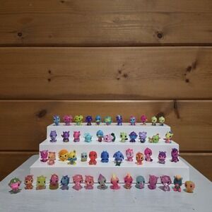 Hatchimals CollEGGtibles Lot Bundle 50 Figures Rare Glow Glitter HTF Lobstar